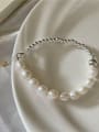 thumb 925 Sterling Silver Freshwater Pearl Bracelet 3