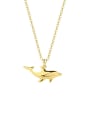 thumb 925 Sterling Silver Dolphin Cute Necklace 0