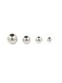 thumb Stainless steel steel beads / positioning beads / beaded large hole round beads 1