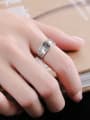 thumb 925 Sterling Silver Coin Vintage Band Ring 1