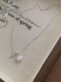 thumb 925 Sterling Silver Heart Dainty Necklace 3