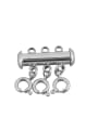 thumb Stainless Steel Bracelet Buckle Magnetic Buckle Double Row  Link Buckle 2