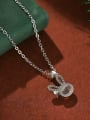 thumb 925 Sterling Silver Rabbit Necklace 3