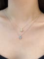 thumb 925 Sterling Silver High Carbon Diamond  Luxury Swan Pendant  Necklace 3