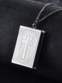 thumb Stainless steel Geometric Trend Necklace 0