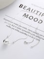 thumb 925 Sterling Silver Ball Minimalist Necklace 3