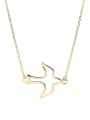 thumb 925 Sterling Silver Bird Minimalist Necklace 0