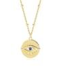 thumb 925 Sterling Silver Evil Eye Minimalist Necklace 0