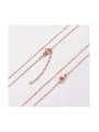 thumb Stainless steel o-shaped chain necklace 0