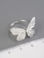 thumb 925 Sterling Silver Sweet and Temperament Butterfly  Artisan Band Ring 3
