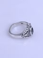 thumb 925 Sterling Silver Geometric Ring Setting Stone size: 5*7mm 2