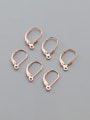 thumb 925 silver electroplated gold closed earrings diy  accessories 1
