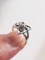 thumb 925 Sterling Silver Star Trend Band Ring 1