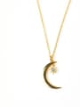 thumb 925 Sterling Silver Moon Necklace 0