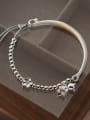 thumb 925 Sterling Silver Flower Trend Bangle 0