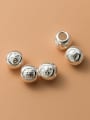 thumb 925 Sterling Silver Message Vintage Beads 2