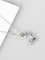 thumb 925 Sterling Silver Deer Minimalist Necklace 2
