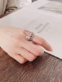 thumb 925 Sterling Silver Tassel Vintage Band Ring 1
