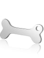 thumb Stainless steel bone Charm Height : 15.5 mm , Width: 15.3 mm 0