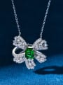 thumb 925 Sterling Silver Cubic Zirconia Butterfly Luxury Necklace 4