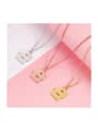thumb Stainless steel Heart House Trend Necklace 2
