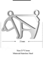 thumb Stainless steel Bear Charm Height : 21 mm , Width: 11 mm 0