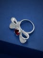 thumb 925 Sterling Silver Cubic Zirconia Butterfly Luxury Band Ring 4