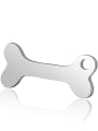 thumb Stainless steel bone Charm Height : 15..5 mm , Width: 15.3 mm 0