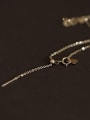 thumb 925 Sterling Silver Needle pull adjustment chain Dainty Necklace 0