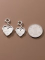 thumb 925 Sterling Silver Heart Cute Bails 2