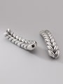 thumb S925 silver aged matte double-hole wheat ear and rice ear hand row 1