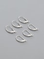 thumb 925 silver electroplated gold closed earrings diy  accessories 2