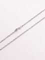 thumb 925 Sterling Silver Lengthen Water Wave Chain 1