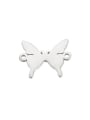thumb Stainless steel Butterfly Minimalist Connectors 0