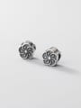 thumb S925 silver aged 7mm flower spacer beads 0