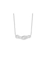 thumb 925 Sterling Silver Irregular Vintage Necklace 0