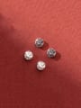 thumb 925 Sterling Silver Round Vintage Beads 0