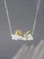 thumb 925 Sterling Silver Cloud Artisan Necklace 0