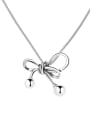 thumb 925 Sterling Silver Bowknot Vintage Necklace 0