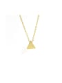 thumb Stainless steel Triangle Minimalist Necklace 0