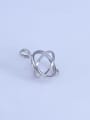 thumb 925 Sterling Silver Bead Cage Pendant Setting Stone size: 12*12mm 1