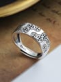 thumb 925 Sterling Silver Coin Vintage Band Ring 2