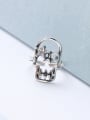 thumb 925 Sterling Silver Skull Trend Band Ring 0