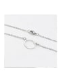 thumb Stainless steel Round Minimalist Necklace 2