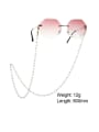 thumb Brass Synthetic Crystal Imitation Pearl Minimalist Sunglass Chains 2