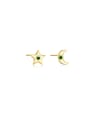 thumb 925 Sterling Silver Cubic Zirconia Star Trend Stud Earring 0