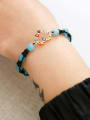 thumb Multi Color Carnelian Stone Enamel Heart Trend Handmade Beaded Bracelet 1