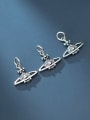 thumb 925 Sterling Silver Star Charm Height : 16.5 mm , Width: 14 mm 2