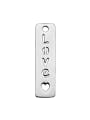 thumb Stainless steel Message Charm Height : 20 mm , Width: 5 mm 0