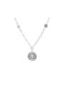 thumb 925 Sterling Silver Round Vintage Necklace 0